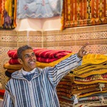 Traditional Berber Rug Experience