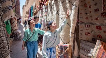 Traditional Berber Rug Experience